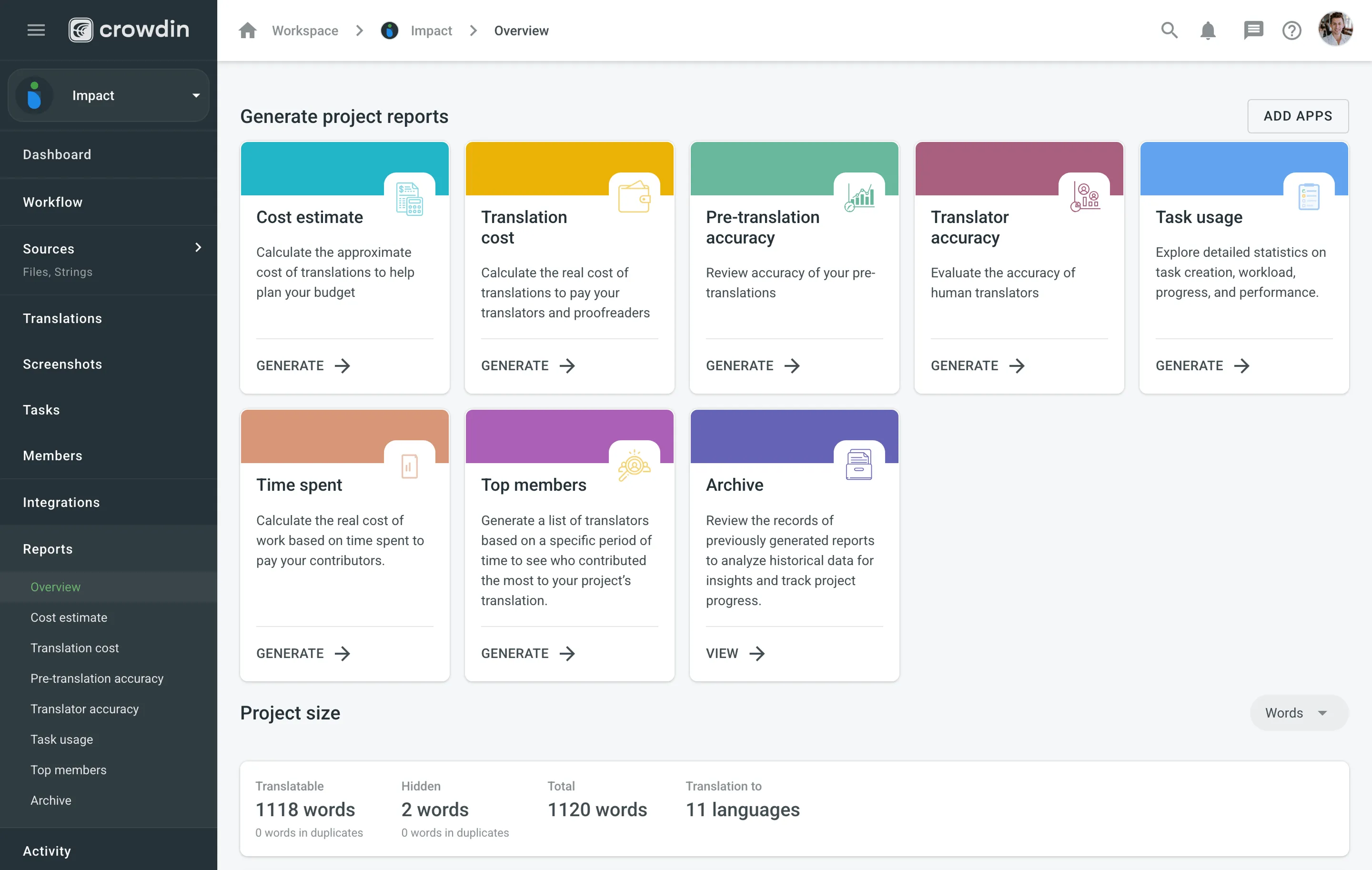 Project Reports